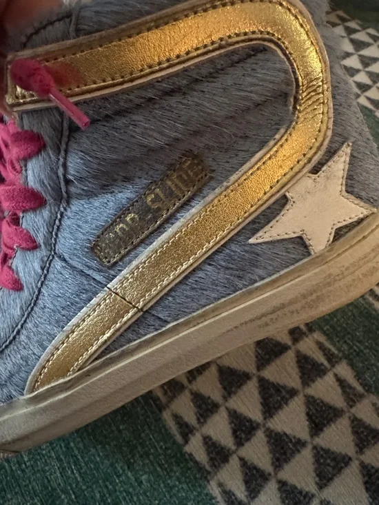 Golden Goose Pony Hair Slides - 37 - with box - Picture 3 of 8